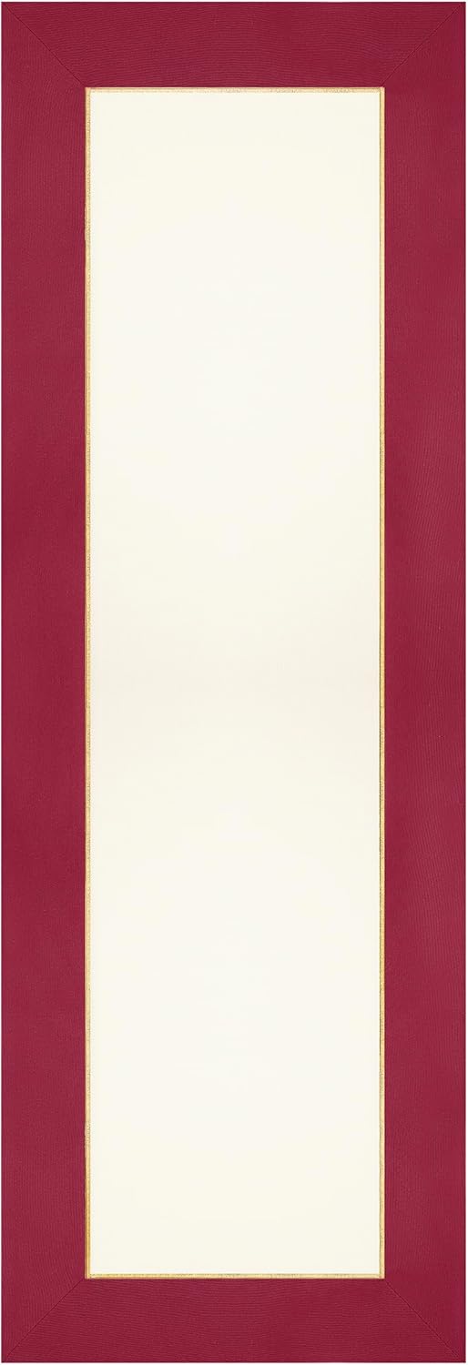 Bordeaux Whisper Bordo & Bej Kumaş Üzerine Altın Renk İşlemeli Runner 150x50 cm